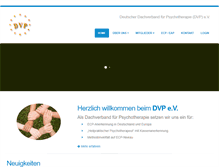 Tablet Screenshot of dvp-ev.de